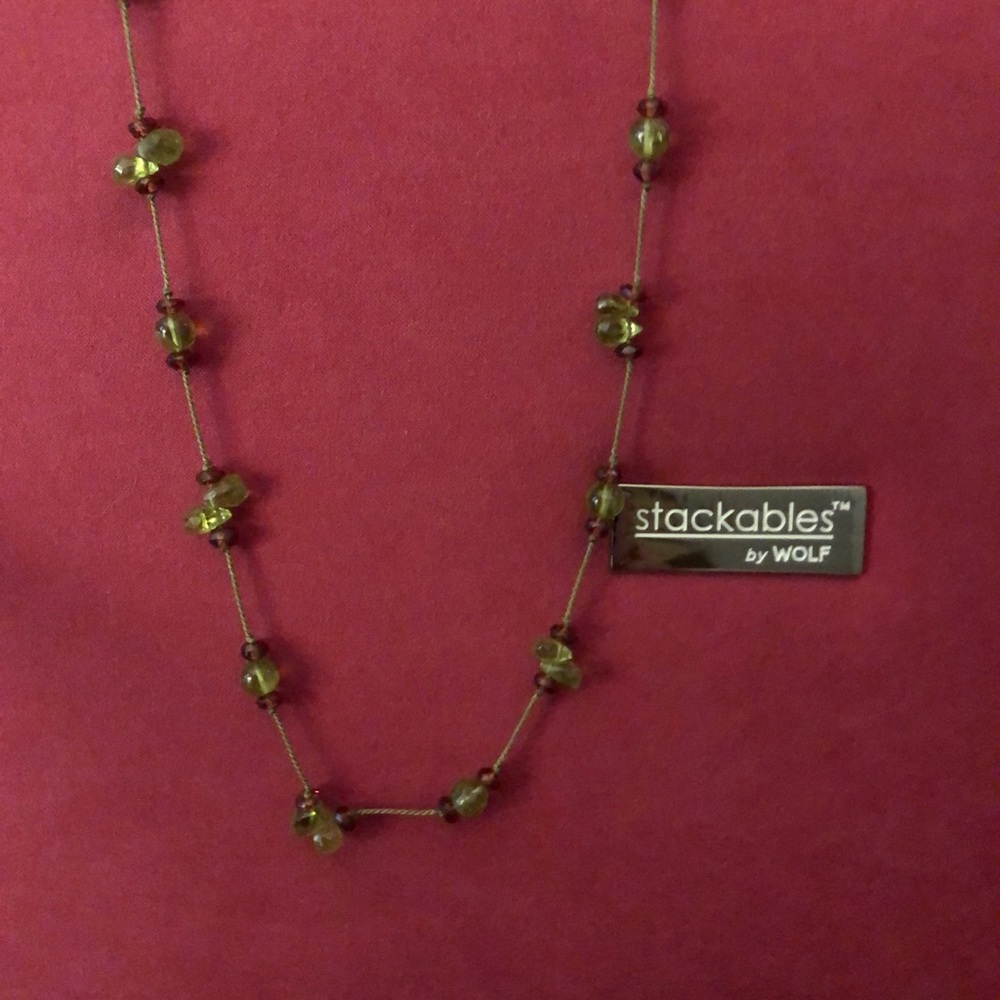 Peridot necklace